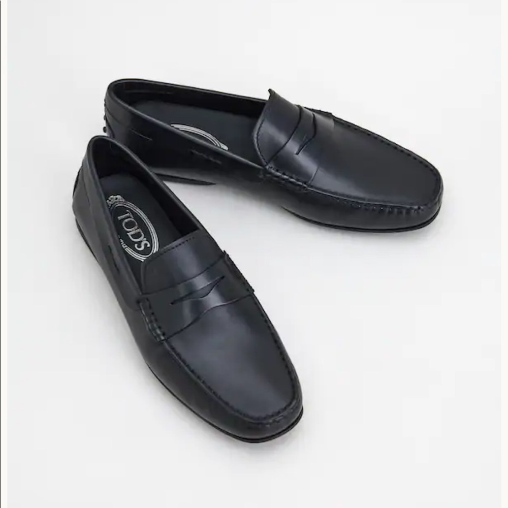 TOD’S CITY GOMMINO DRIVING SHOES IN LEATHER